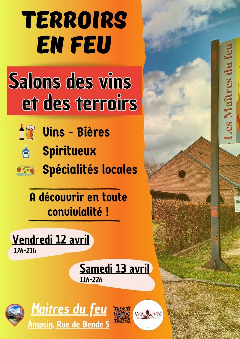 Terroirs en feu : salon des vins et des terroirs